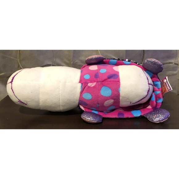 FlipaZoo Flipquin Gugu Panda Mabli Monkey Reversible Sequin Plush Stuffed Toy - Picture 11 of 13